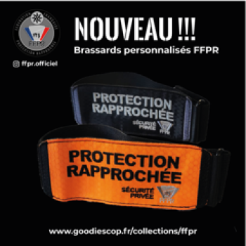 Arrivée des brassards FFPR sur notre boutique en ligne